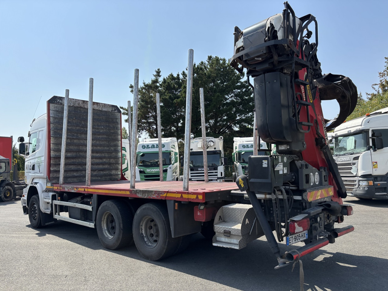 SCANIA R 580 CB6x4HHZ - الشاسيه شاحنة: صور 4 SCANIA R 580 CB6x4HHZ - الشاسيه شاحنة: صور 4