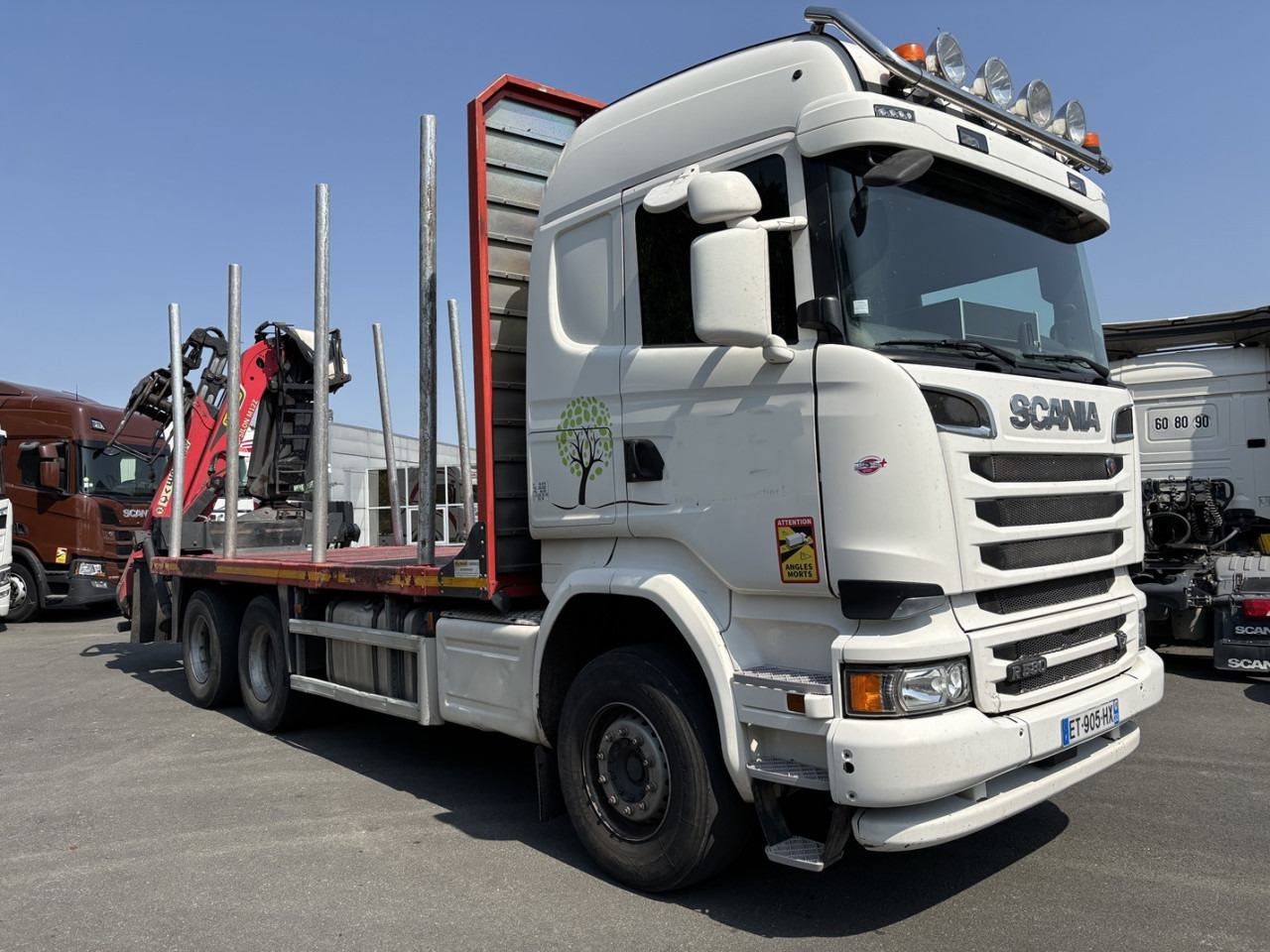 SCANIA R 580 CB6x4HHZ - الشاسيه شاحنة: صور 2 SCANIA R 580 CB6x4HHZ - الشاسيه شاحنة: صور 2