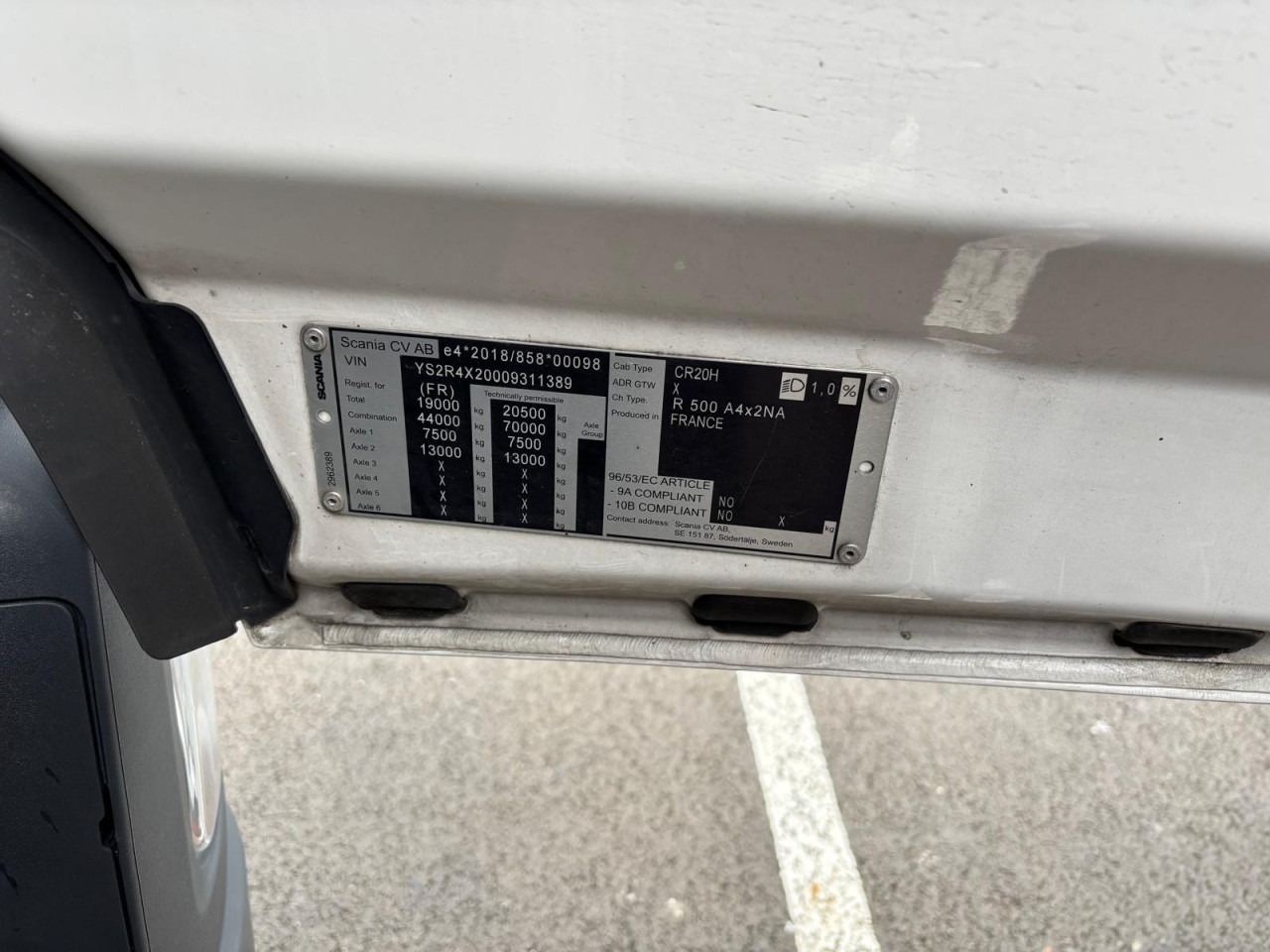 SCANIA R 500 A4x2NA - شاحنة جرار: صور 5 SCANIA R 500 A4x2NA - شاحنة جرار: صور 5