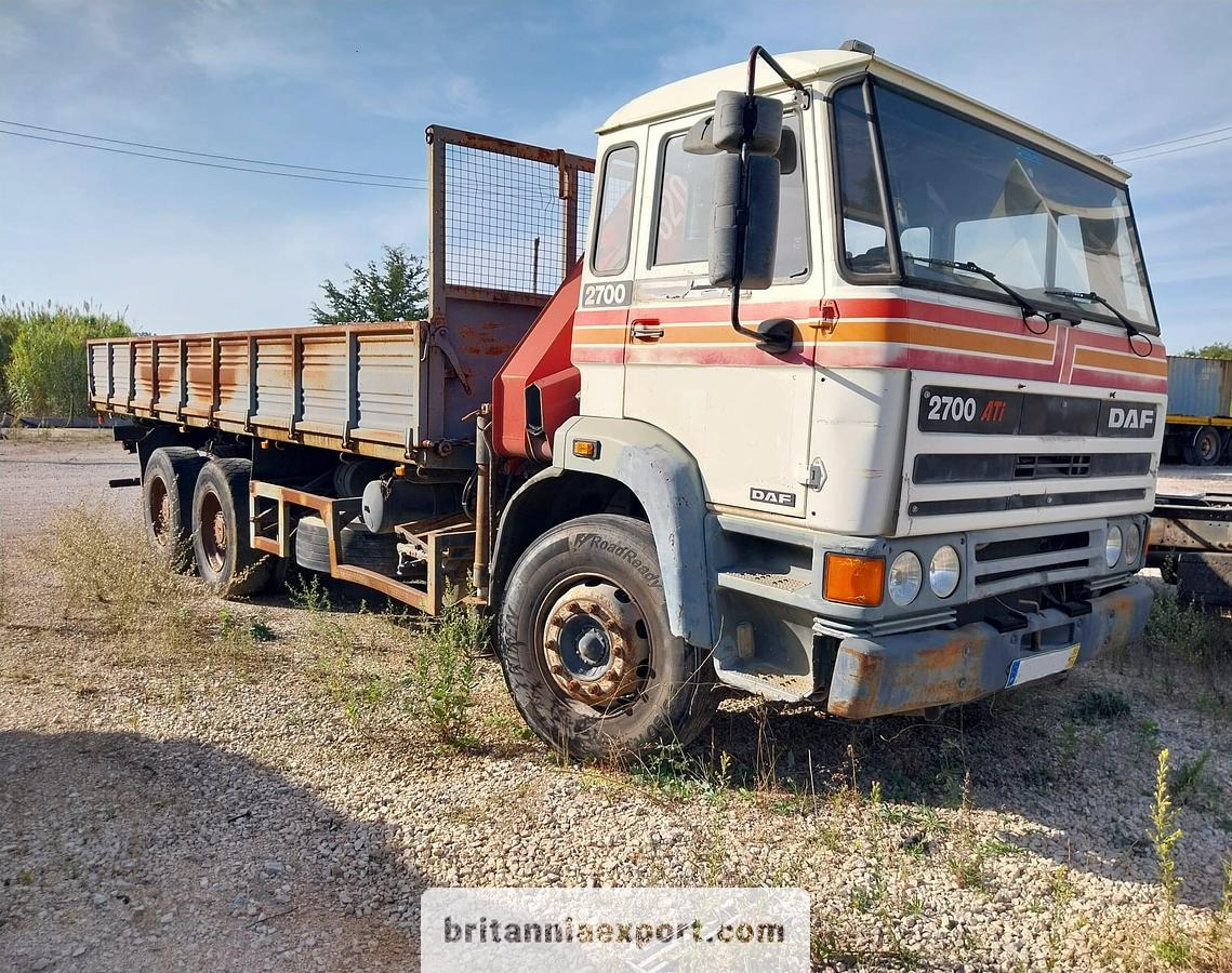 DAF 2700 ATI 6x4 26 Ton Sideways Tipper with HMF 820 Crane | Export Ready. - قلابات, شاحنة كرين: صور 1 DAF 2700 ATI 6x4 26 Ton Sideways Tipper with HMF 820 Crane | Export Ready. - قلابات, شاحنة كرين: صور 1