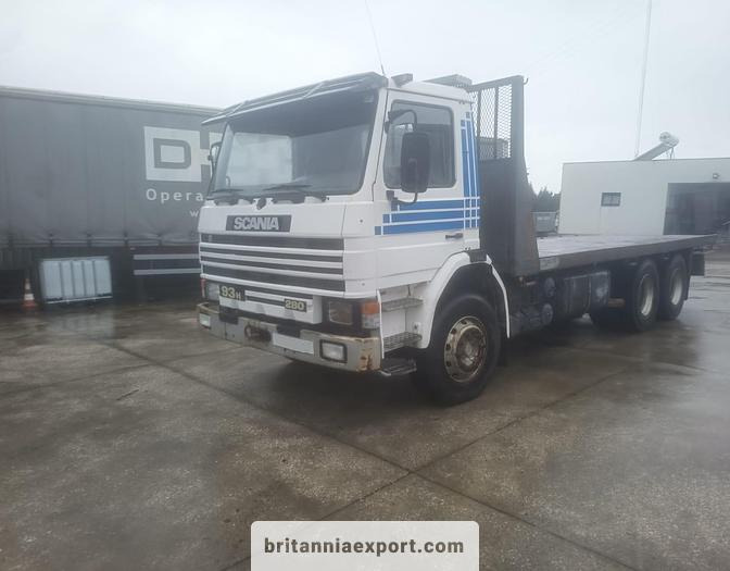 SCANIA P93H 280 6x2 10 Tyres Flatbed Truck – 26 Ton | On springs - شاحنات مسطحة: صور 3 SCANIA P93H 280 6x2 10 Tyres Flatbed Truck – 26 Ton | On springs - شاحنات مسطحة: صور 3