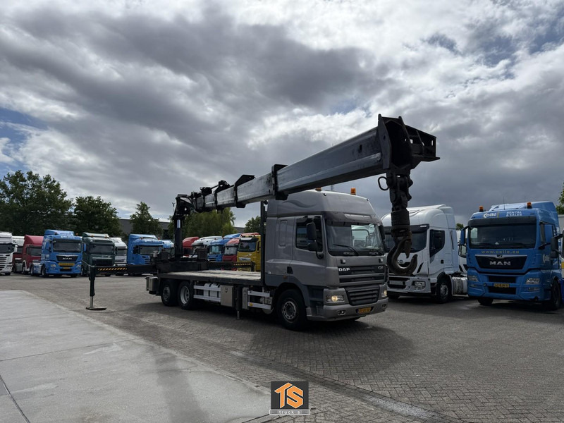 DAF FAN CF85 .460 - AUTOMATIC - EURO 5 - KRAN/CRANE HIAB 377 - شاحنات مسطحة, شاحنة كرين: صور 1 DAF FAN CF85 .460 - AUTOMATIC - EURO 5 - KRAN/CRANE HIAB 377 - شاحنات مسطحة, شاحنة كرين: صور 1