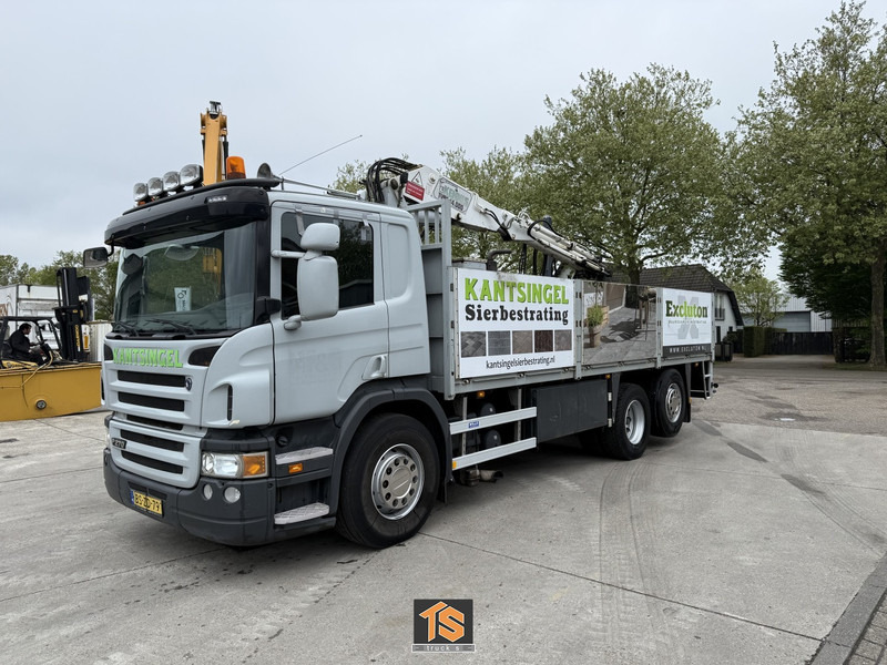 Scania P 270 DB 6X2*4 HNA KRAN/CRANE - NL TOP TRUCK - TUV 2/26 - شاحنات مسطحة, شاحنة كرين: صور 1 Scania P 270 DB 6X2*4 HNA KRAN/CRANE - NL TOP TRUCK - TUV 2/26 - شاحنات مسطحة, شاحنة كرين: صور 1