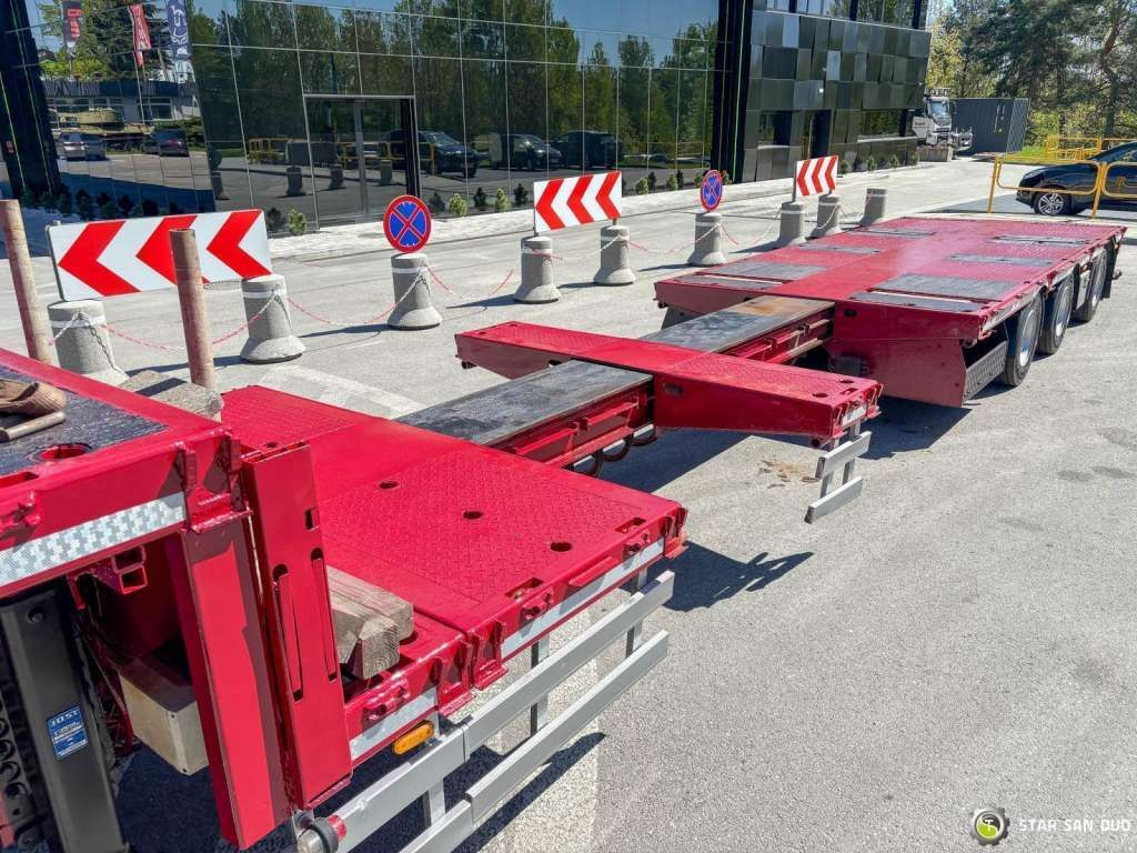 HRD Semitrailer Low Loader NRD NTS 3 Axle Tieflader - عربة مسطحة منخفضة نصف مقطورة: صور 1 HRD Semitrailer Low Loader NRD NTS 3 Axle Tieflader - عربة مسطحة منخفضة نصف مقطورة: صور 1