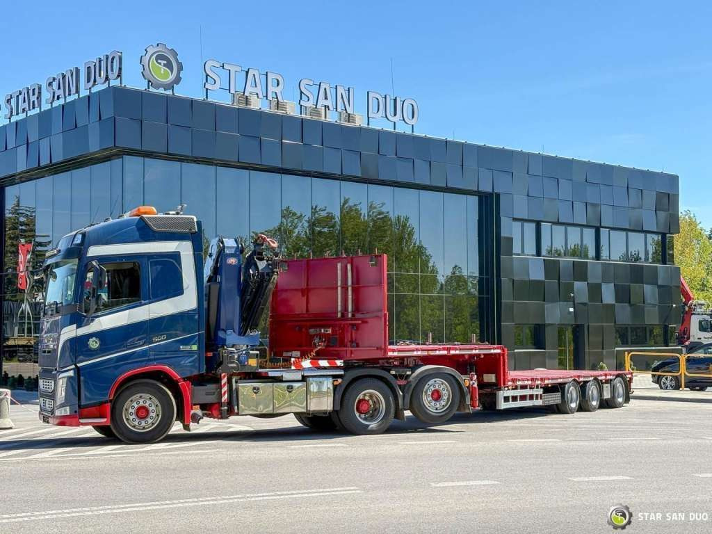 HRD Semitrailer Low Loader NRD NTS 3 Axle Tieflader - عربة مسطحة منخفضة نصف مقطورة: صور 4 HRD Semitrailer Low Loader NRD NTS 3 Axle Tieflader - عربة مسطحة منخفضة نصف مقطورة: صور 4