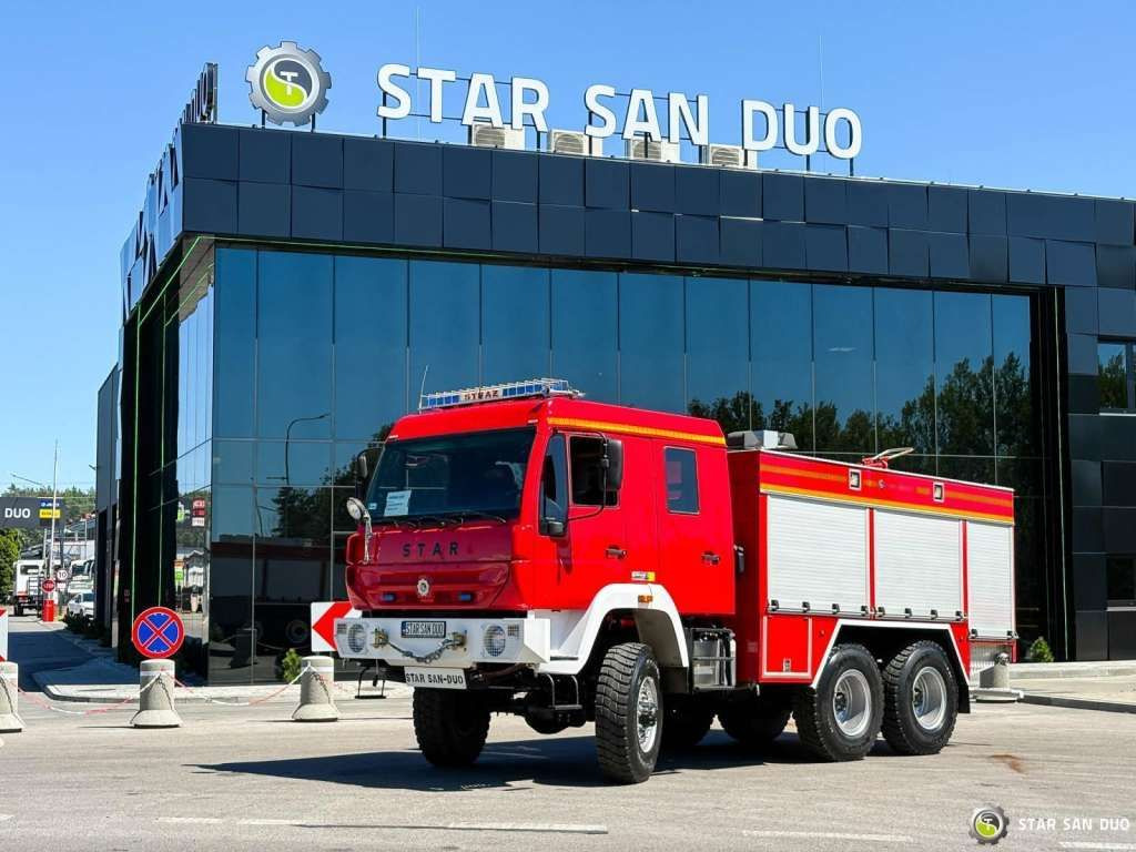 MAN Star 266 MAN 6x6 Fire Truck Feuerwehr - شاحنة: صور 1 MAN Star 266 MAN 6x6 Fire Truck Feuerwehr - شاحنة: صور 1
