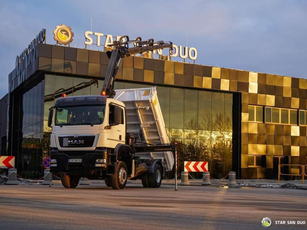 MAN TGS 18.360 4x4 HIAB 144 E-4 Crane Kipper MAN TGS 18.360 4x4 HIAB 144 E-4 Crane Kipper - شاحنة كرين, قلابات: صور 1 MAN TGS 18.360 4x4 HIAB 144 E-4 Crane Kipper MAN TGS 18.360 4x4 HIAB 144 E-4 Crane Kipper - شاحنة كرين, قلابات: صور 1