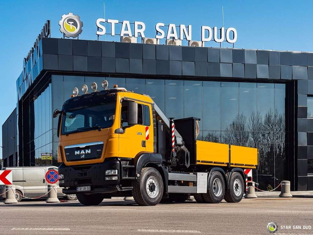 MAN TGS 28.480 6x4x4 H PALFINGER PK 29002 CRANE 5th - شاحنة جرار: صور 5 MAN TGS 28.480 6x4x4 H PALFINGER PK 29002 CRANE 5th - شاحنة جرار: صور 5