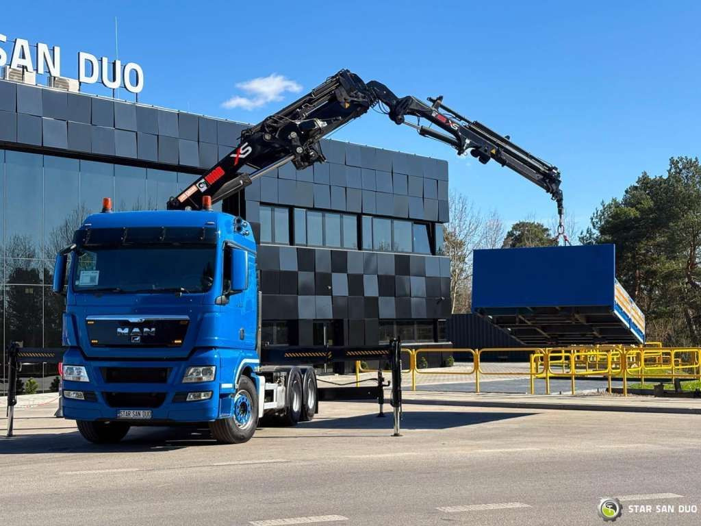 MAN TGS 33.480 6x4 HIAB 377E-5 HIPRO Crane - شاحنة كرين: صور 1 MAN TGS 33.480 6x4 HIAB 377E-5 HIPRO Crane - شاحنة كرين: صور 1