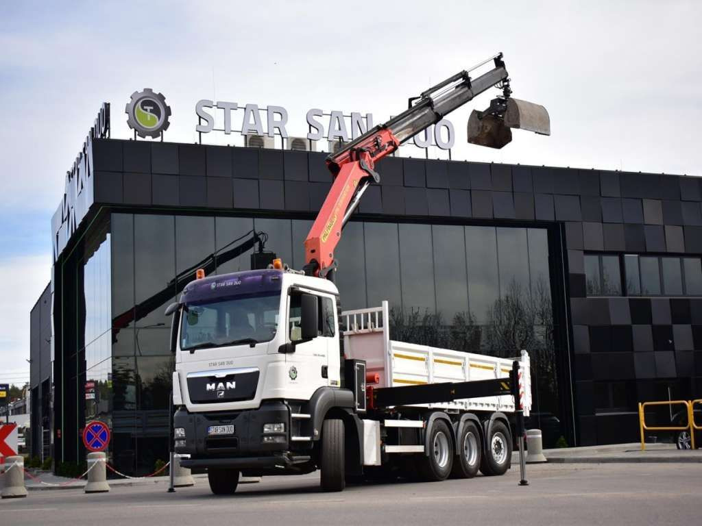 MAN TGS 35.400 8X4 PALFINGER PK 33002 CRANE KIPPER - شاحنة كرين, قلابات: صور 5 MAN TGS 35.400 8X4 PALFINGER PK 33002 CRANE KIPPER - شاحنة كرين, قلابات: صور 5