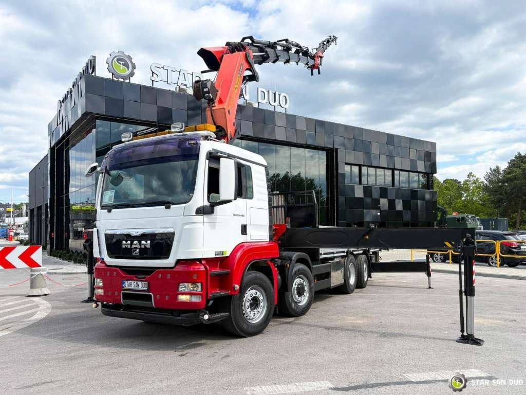 MAN TGS 35.480 8x4 PALFINGER PK 60002 Fly Jib Winch - شاحنة كرين: صور 3 MAN TGS 35.480 8x4 PALFINGER PK 60002 Fly Jib Winch - شاحنة كرين: صور 3