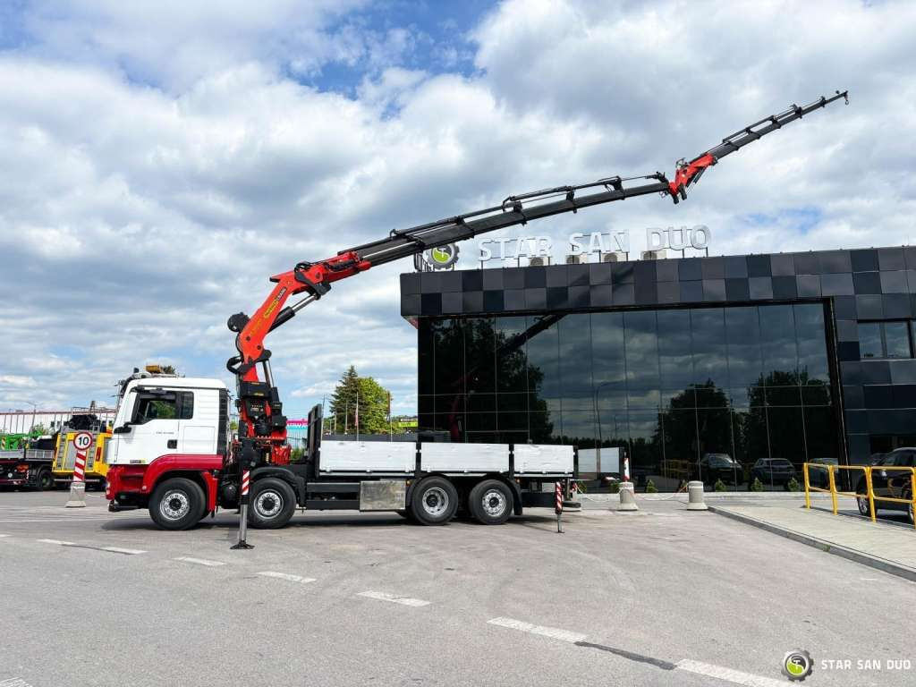 MAN TGS 35.480 8x4 PALFINGER PK 60002 Fly Jib Winch - شاحنة كرين: صور 2 MAN TGS 35.480 8x4 PALFINGER PK 60002 Fly Jib Winch - شاحنة كرين: صور 2
