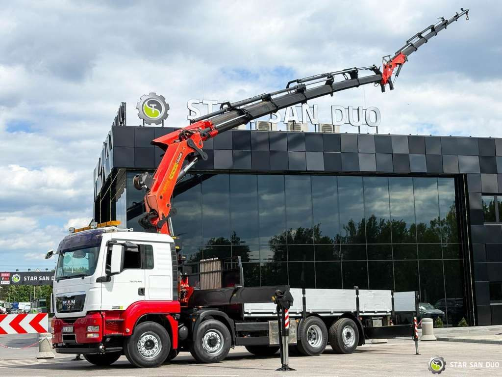 MAN TGS 35.480 8x4 PALFINGER PK 60002 Fly Jib Winch - شاحنة كرين: صور 1 MAN TGS 35.480 8x4 PALFINGER PK 60002 Fly Jib Winch - شاحنة كرين: صور 1