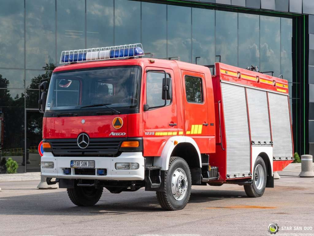 Mercedes-Benz 4x4 ATEGO 1225 CNBOP Fire Brigade - شاحنة: صور 3 Mercedes-Benz 4x4 ATEGO 1225 CNBOP Fire Brigade - شاحنة: صور 3