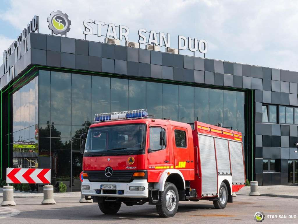 Mercedes-Benz 4x4 ATEGO 1225 CNBOP Fire Brigade - شاحنة: صور 1 Mercedes-Benz 4x4 ATEGO 1225 CNBOP Fire Brigade - شاحنة: صور 1
