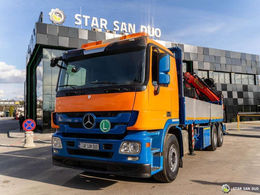 Mercedes-Benz ACTROS 2541 6x2 Palfinger PK 34002 Crane Winch - شاحنة كرين: صور 4 Mercedes-Benz ACTROS 2541 6x2 Palfinger PK 34002 Crane Winch - شاحنة كرين: صور 4