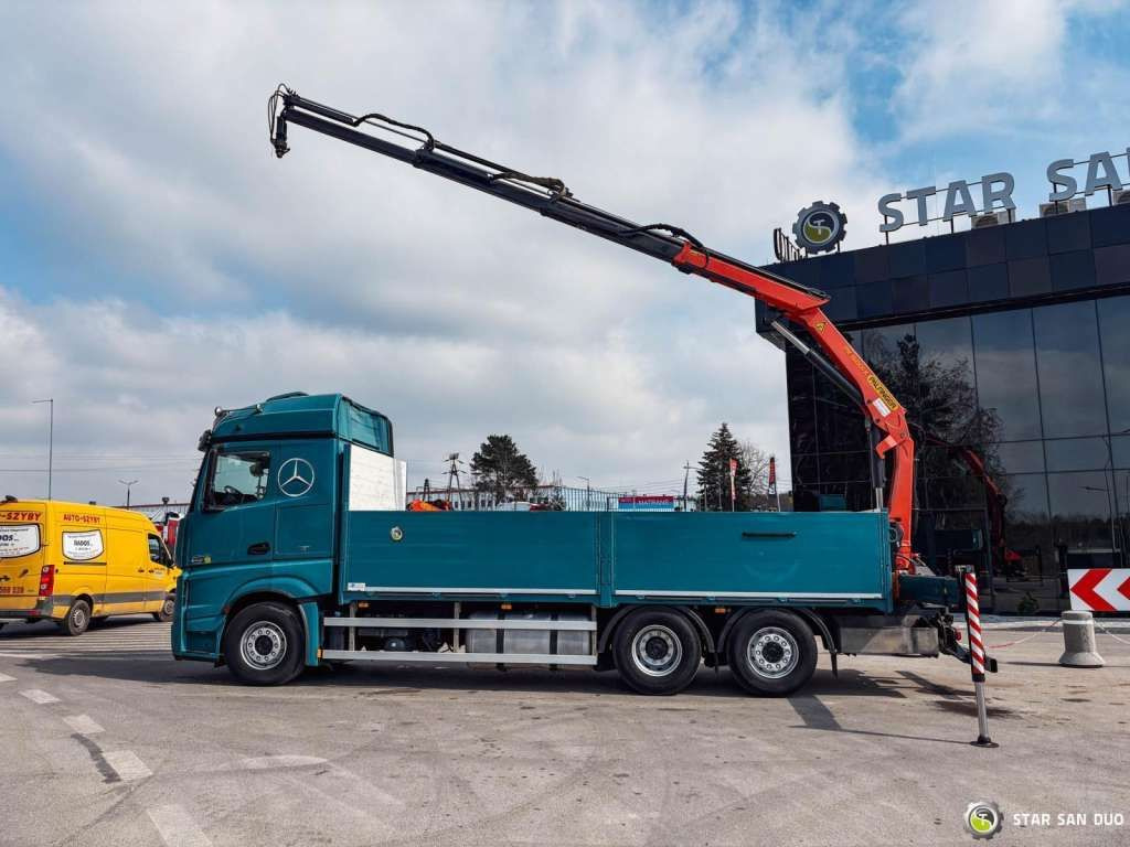 Mercedes-Benz ACTROS 2545 6x2 Palfinger PK 16001 HDS Crane Mercedes-Benz ACTROS 2545 6x2 Palfinger PK 16001 HDS Crane - شاحنة كرين, شاحنات مسطحة: صور 4 Mercedes-Benz ACTROS 2545 6x2 Palfinger PK 16001 HDS Crane Mercedes-Benz ACTROS 2545 6x2 Palfinger PK 16001 HDS Crane - شاحنة كرين, شاحنات مسطحة: صور 4