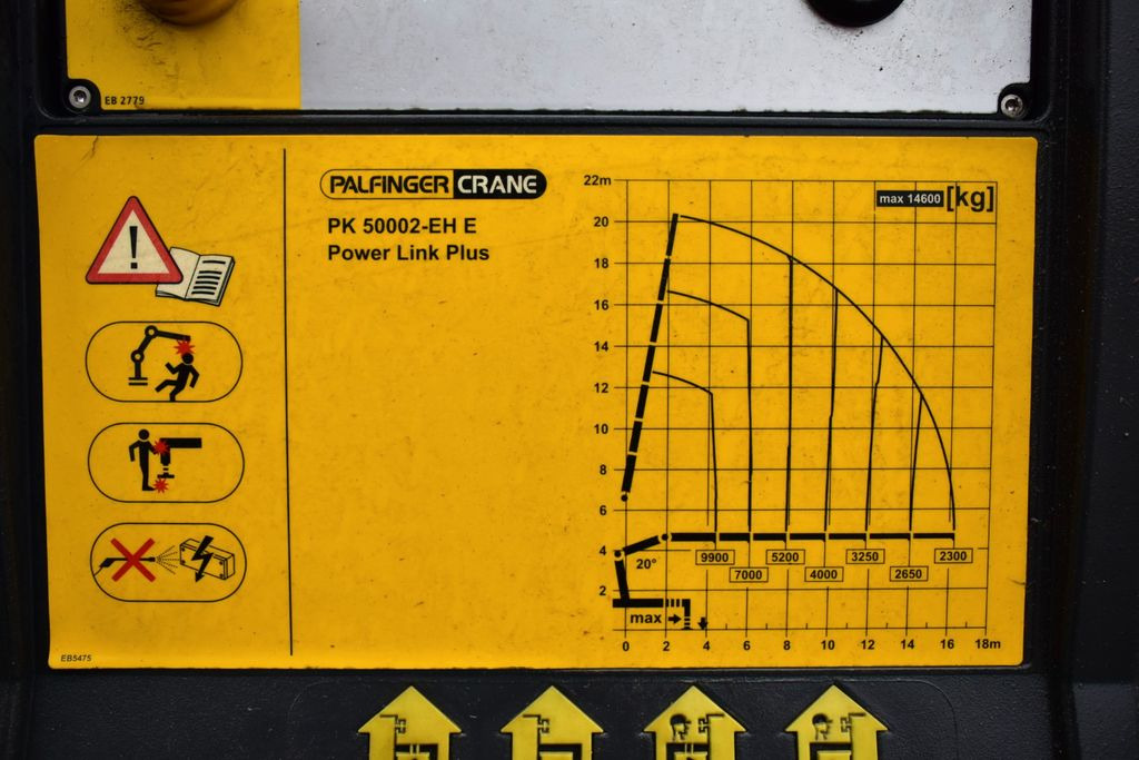 شاحنة كرين, شاحنات مسطحة Mercedes-Benz ACTROS 2546 6x2 Palfinger PK 50002 EURO 5 Cran .: صور 21 شاحنة كرين, شاحنات مسطحة Mercedes-Benz ACTROS 2546 6x2 Palfinger PK 50002 EURO 5 Cran .: صور 21