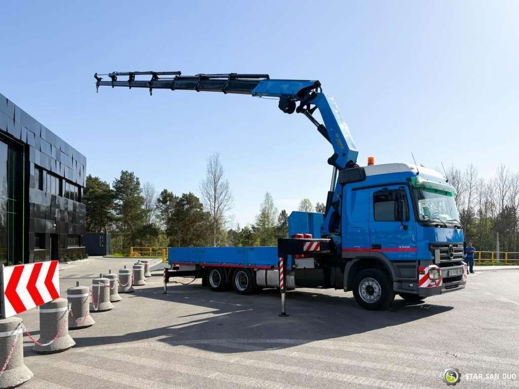 Mercedes-Benz ACTROS 2646L 6x4 PALFINGER 36002 Euro 5 Winch - شاحنة كرين: صور 4 Mercedes-Benz ACTROS 2646L 6x4 PALFINGER 36002 Euro 5 Winch - شاحنة كرين: صور 4