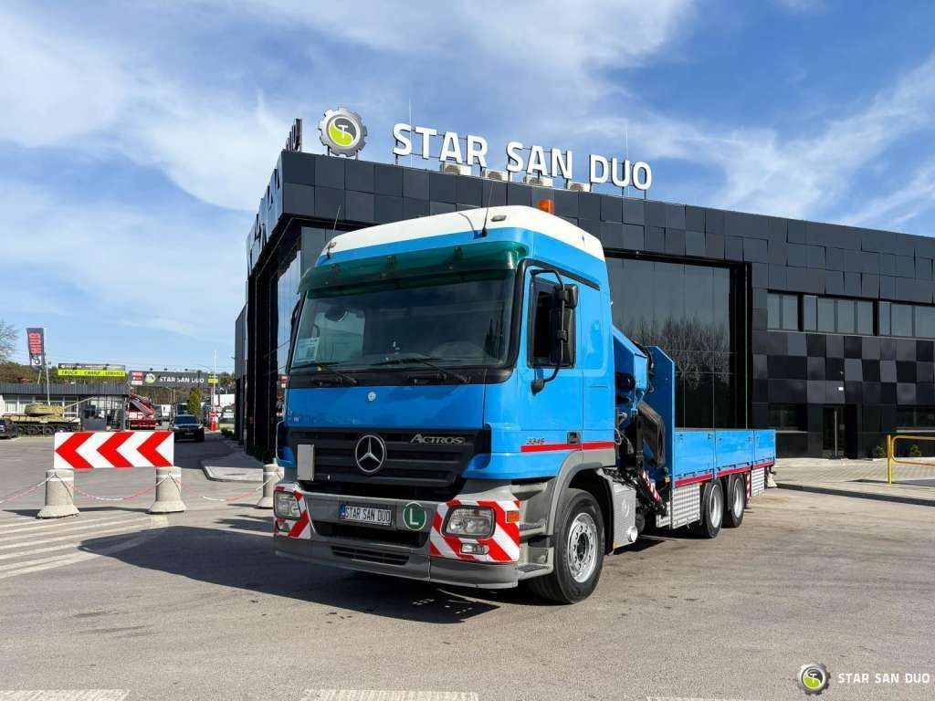Mercedes-Benz ACTROS 2646L 6x4 PALFINGER 36002 Euro 5 Winch - شاحنة كرين: صور 5 Mercedes-Benz ACTROS 2646L 6x4 PALFINGER 36002 Euro 5 Winch - شاحنة كرين: صور 5