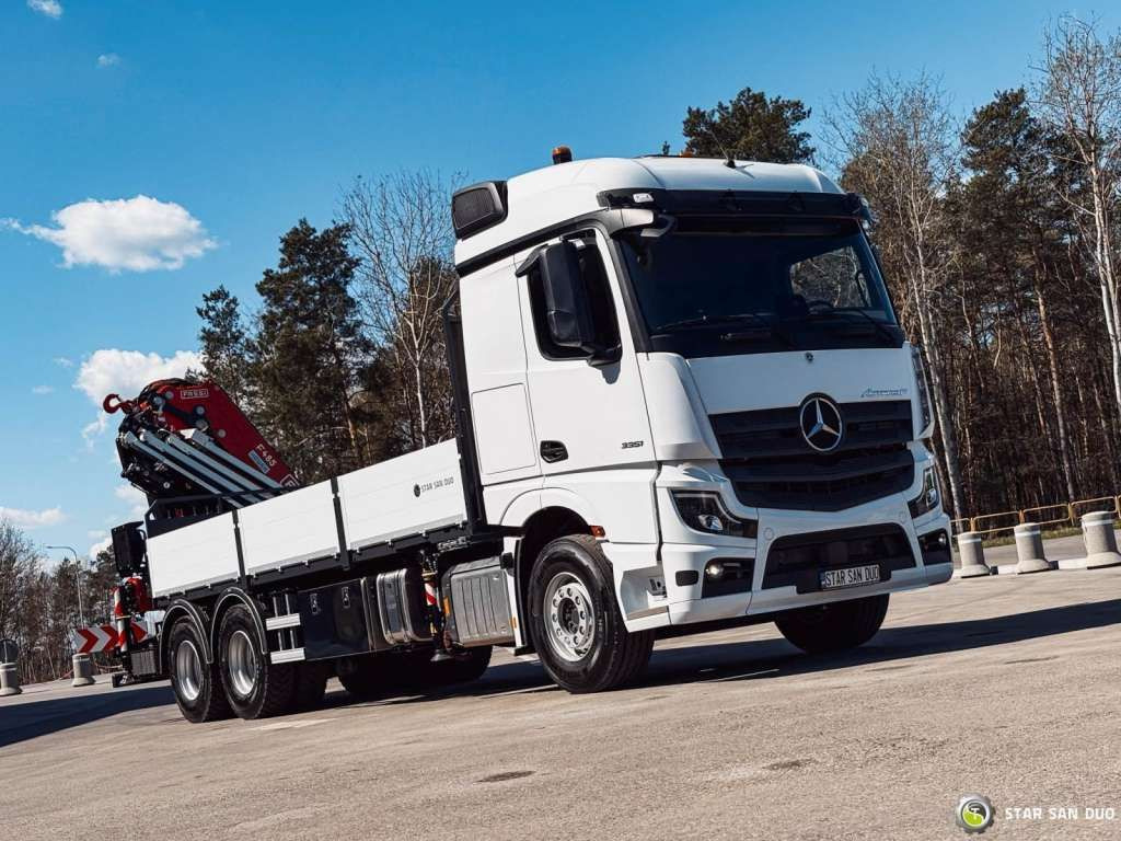 Mercedes-Benz ACTROS 3351 NEW 6x4 Fassi F485 Crane - شاحنة كرين: صور 2 Mercedes-Benz ACTROS 3351 NEW 6x4 Fassi F485 Crane - شاحنة كرين: صور 2