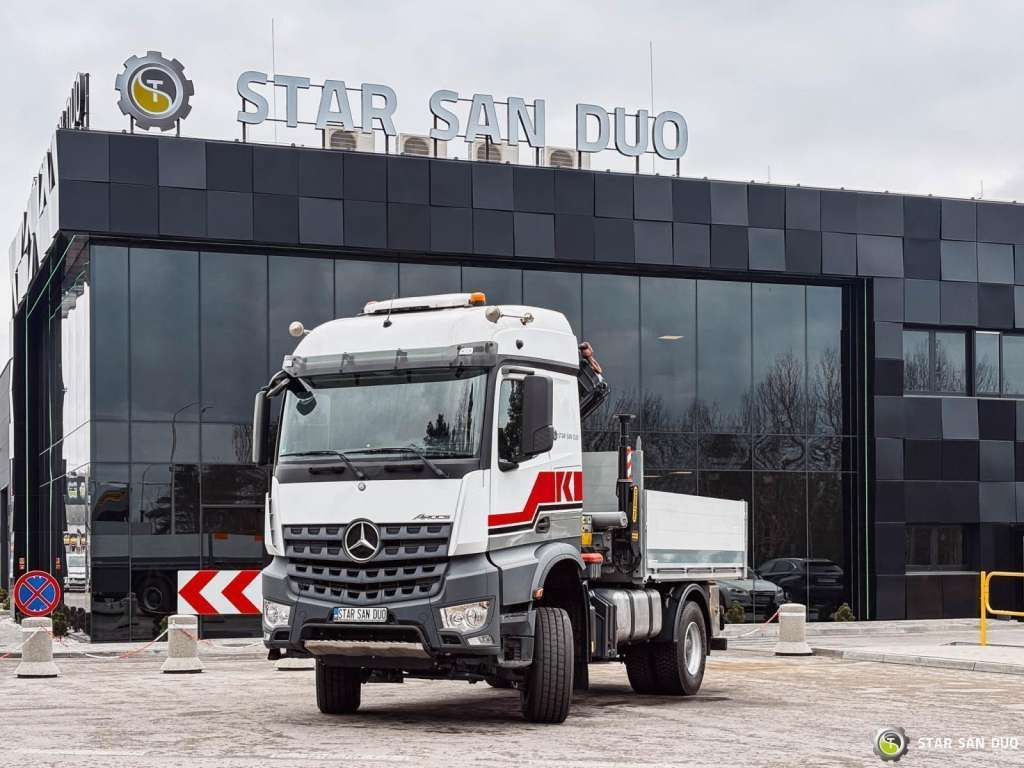 Mercedes-Benz AROCS 1851 PALFINGER PK 20002 Crane Kran - شاحنة كرين: صور 2 Mercedes-Benz AROCS 1851 PALFINGER PK 20002 Crane Kran - شاحنة كرين: صور 2