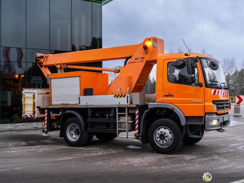 Mercedes-Benz ATEGO 1018 WUMAG WT 170 Platform Lift 17m - مصاعد الازدهار محمولة على شاحنة: صور 4 Mercedes-Benz ATEGO 1018 WUMAG WT 170 Platform Lift 17m - مصاعد الازدهار محمولة على شاحنة: صور 4