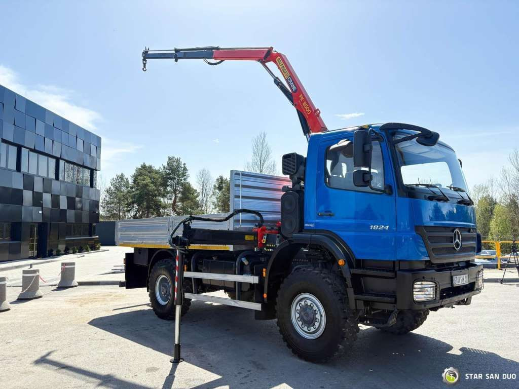 Mercedes-Benz AXOR 1824 4x4 PALFINGER PK 8500 Crane Kran - شاحنة كرين: صور 2 Mercedes-Benz AXOR 1824 4x4 PALFINGER PK 8500 Crane Kran - شاحنة كرين: صور 2