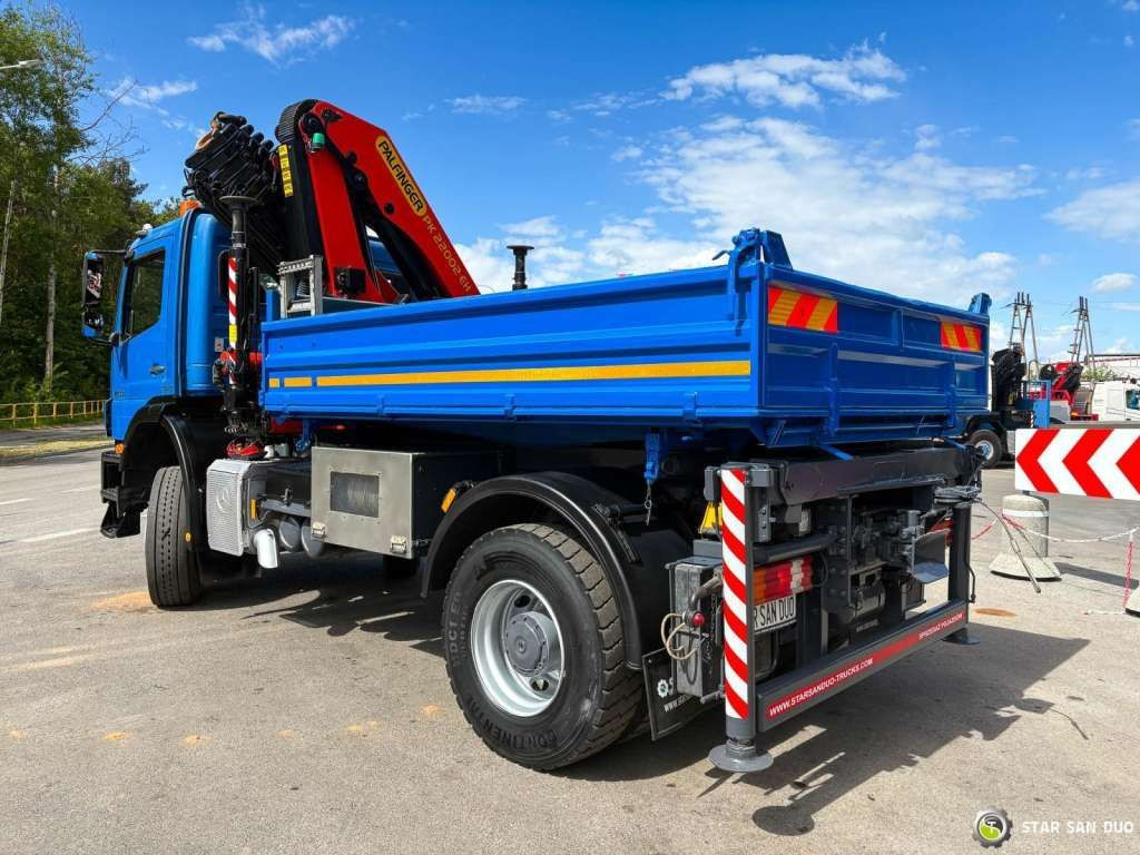 شاحنة كرين Mercedes-Benz  AXOR 1833 4x4 Palfinger PK 22002 EH Crane Winch: صور 8
