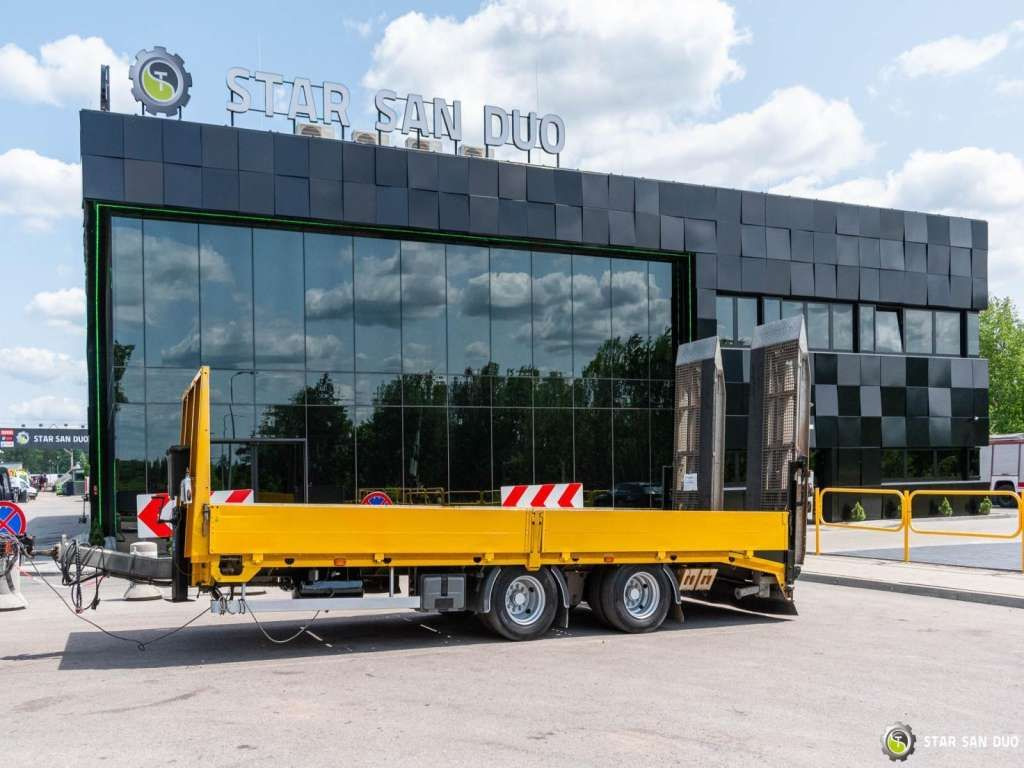Müller-Mitteltal TAL ETUE-TA Hydraulic Ramps - عربة مسطحة منخفضة مقطورة: صور 1 Müller-Mitteltal TAL ETUE-TA Hydraulic Ramps - عربة مسطحة منخفضة مقطورة: صور 1