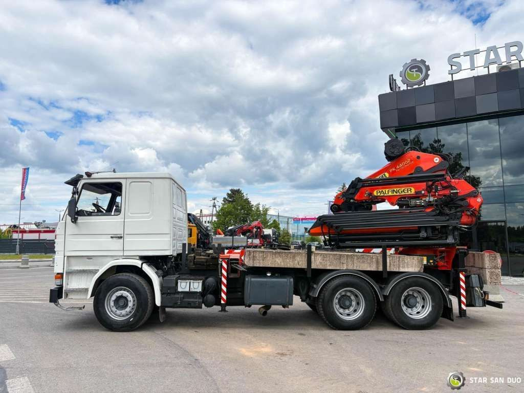 شاحنة كرين Scania  R143 HL 6x2 PALFINGER PK44002 Crane Kran: صور 10