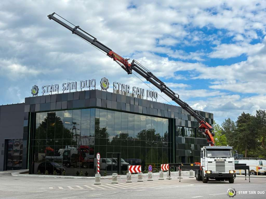 Scania R143 HL 6x2 PALFINGER PK44002 Crane Kran - شاحنة كرين: صور 1 Scania R143 HL 6x2 PALFINGER PK44002 Crane Kran - شاحنة كرين: صور 1