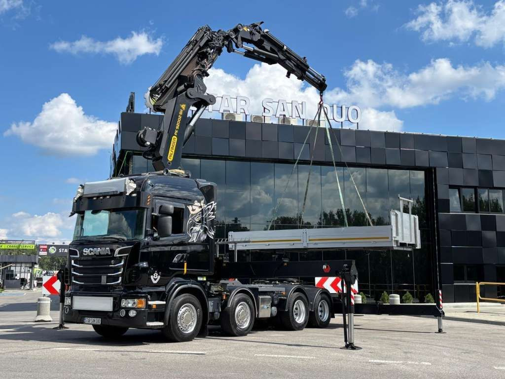 Scania R560 8x2 PALFINGER PK 92002 SH Fly Jib Winch 5t - شاحنة كرين: صور 2 Scania R560 8x2 PALFINGER PK 92002 SH Fly Jib Winch 5t - شاحنة كرين: صور 2