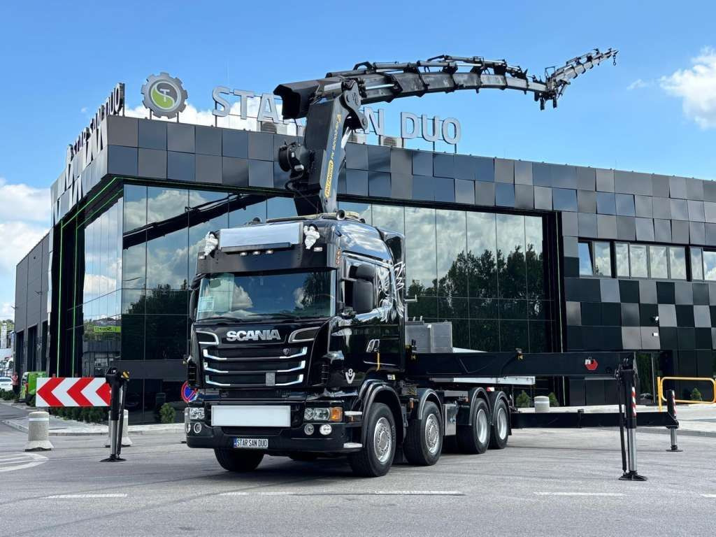 Scania R560 8x2 PALFINGER PK 92002 SH Fly Jib Winch 5t - شاحنة كرين: صور 1 Scania R560 8x2 PALFINGER PK 92002 SH Fly Jib Winch 5t - شاحنة كرين: صور 1