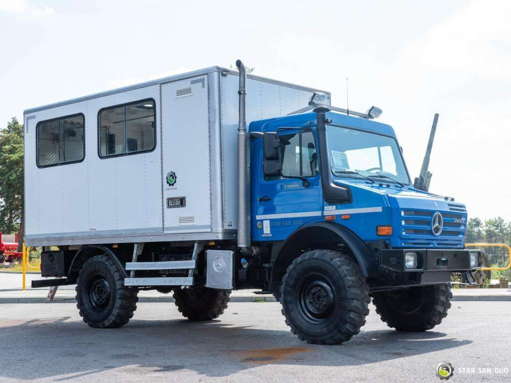 Unimog Mercedes-Benz Unimog U 4000 4x4 Camper Expeditio - الشاسيه شاحنة: صور 3 Unimog Mercedes-Benz Unimog U 4000 4x4 Camper Expeditio - الشاسيه شاحنة: صور 3