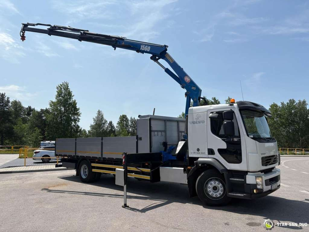 Volvo FE 240 4x2 HMF 1560 K3 HDS Rotator Crane Kran - شاحنة كرين: صور 2 Volvo FE 240 4x2 HMF 1560 K3 HDS Rotator Crane Kran - شاحنة كرين: صور 2