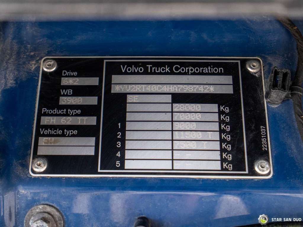 شاحنة كرين جديد Volvo  FH 500 6x2 HMF 3220-K5 HDS Crane Euro 6: صور 21