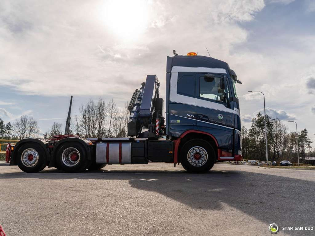 شاحنة كرين جديد Volvo  FH 500 6x2 HMF 3220-K5 HDS Crane Euro 6: صور 11