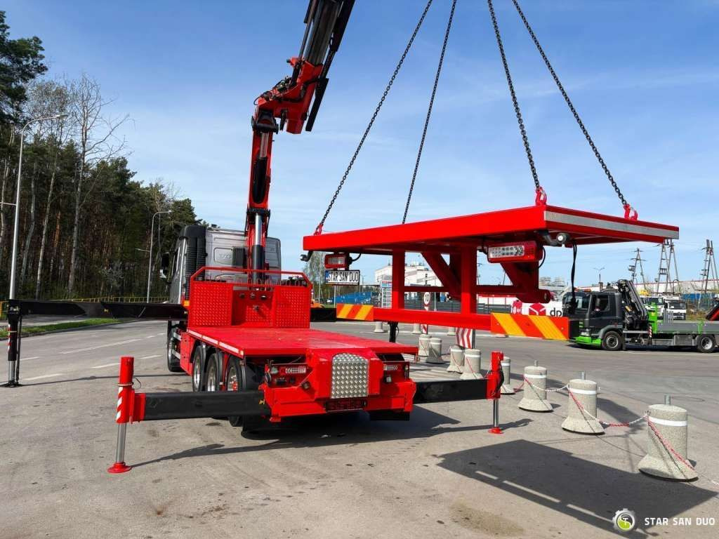 شاحنة جرار Volvo  FH 500 8x4*4 PK65002 Fly JIB Crane 7456 h Winch: صور 11