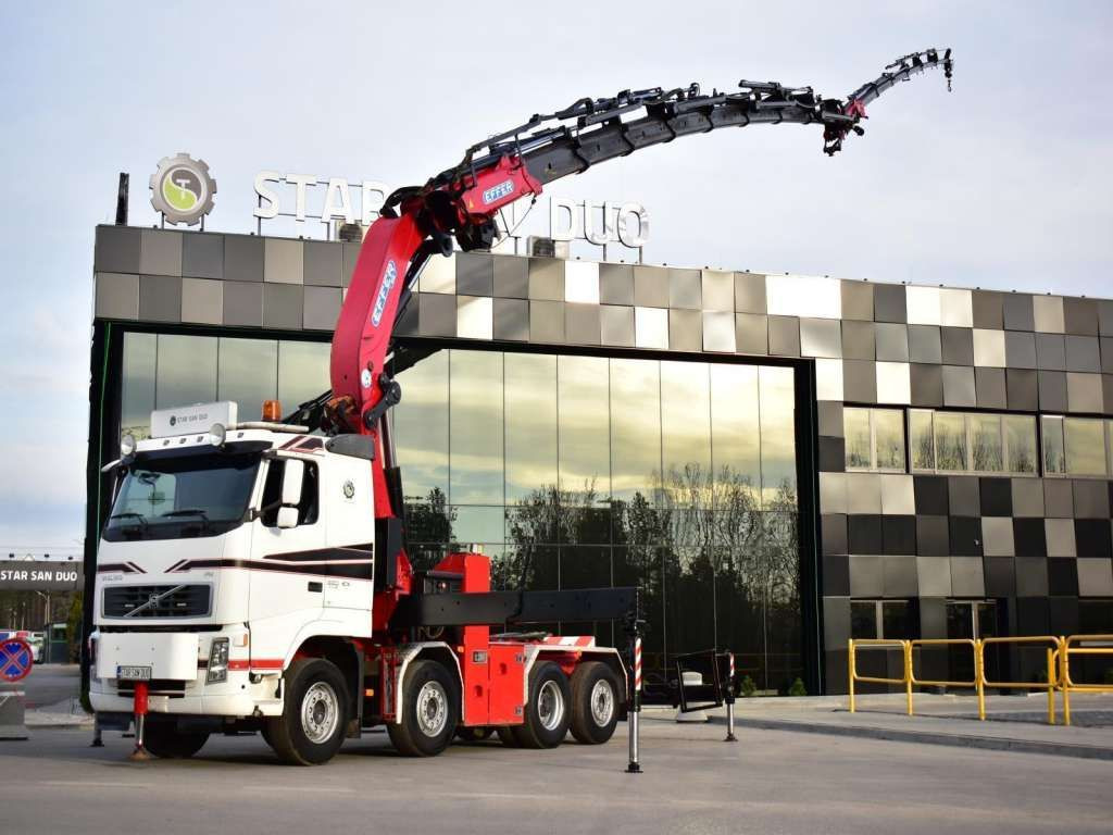Volvo FH 520 8x2 EFFER 850 Fly Jib Winch 5th - شاحنة كرين, شاحنة جرار: صور 5 Volvo FH 520 8x2 EFFER 850 Fly Jib Winch 5th - شاحنة كرين, شاحنة جرار: صور 5