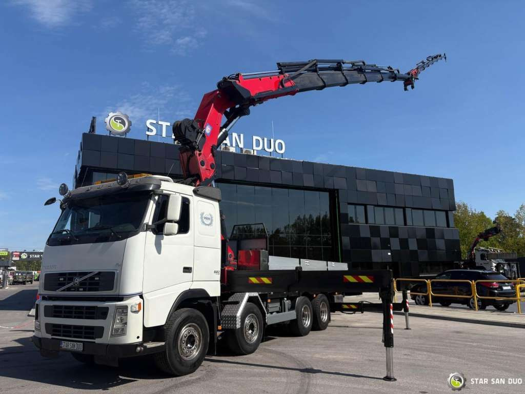 Volvo FH 520 8x4 HMF THOR K6 Fly Jib Euro 4 Winch - شاحنة كرين: صور 3 Volvo FH 520 8x4 HMF THOR K6 Fly Jib Euro 4 Winch - شاحنة كرين: صور 3