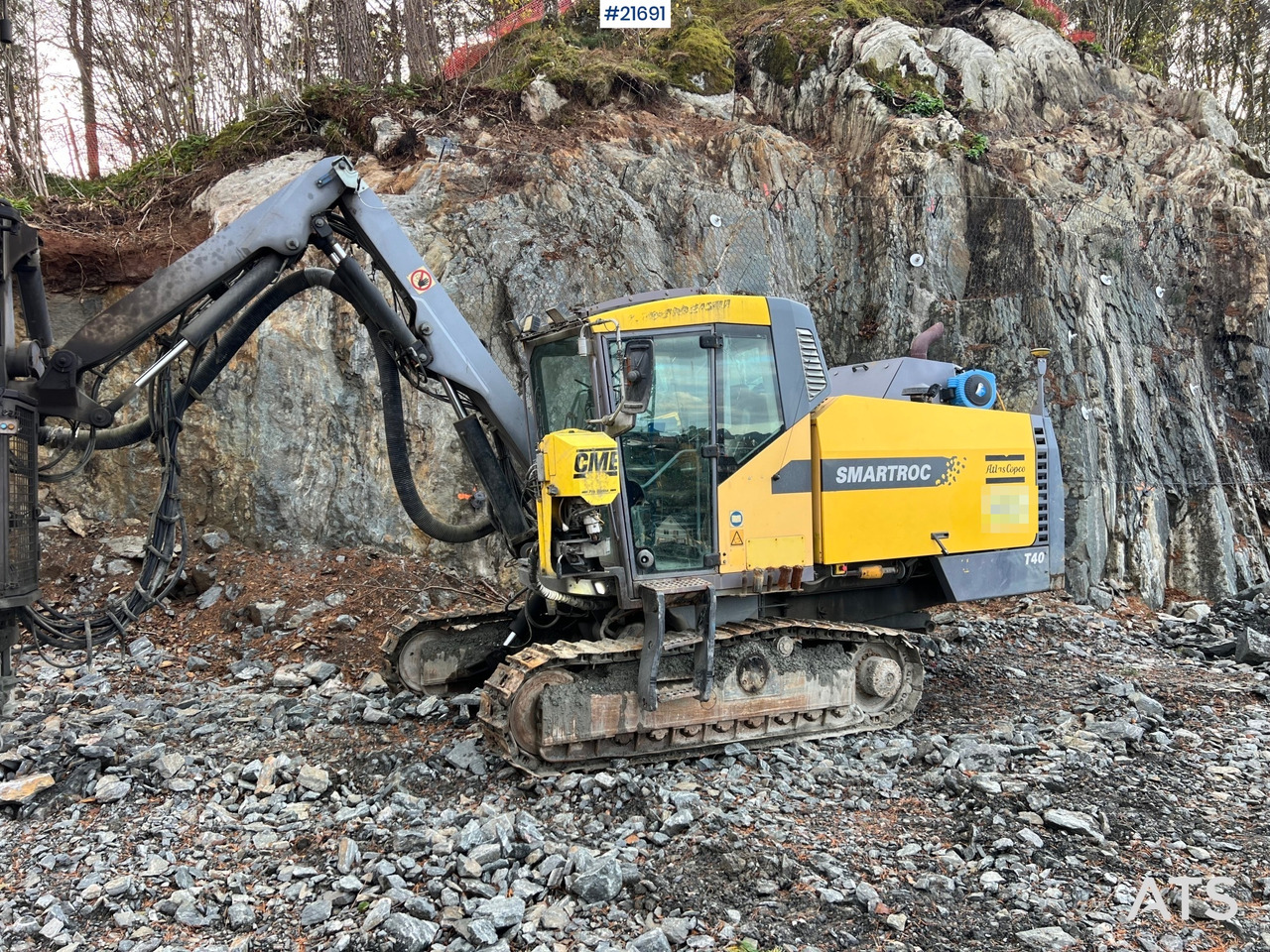 Atlas Copco Flexiroc T40-11 borerigg m/2540 hammer,CME sliper og gps - آلة حفر: صور 3 Atlas Copco Flexiroc T40-11 borerigg m/2540 hammer,CME sliper og gps - آلة حفر: صور 3