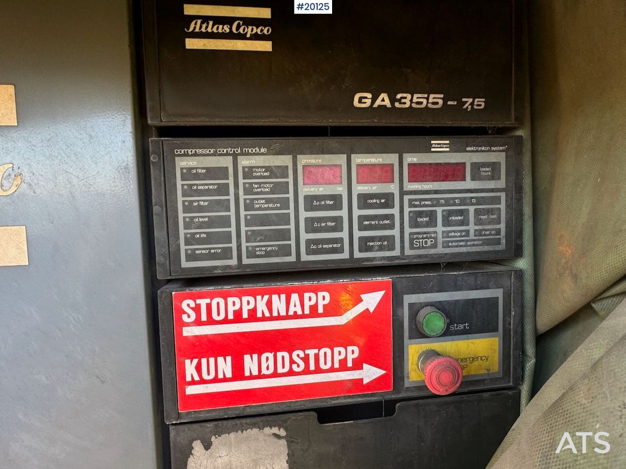 آلات البناء Atlas Copco GA 355: صور 8