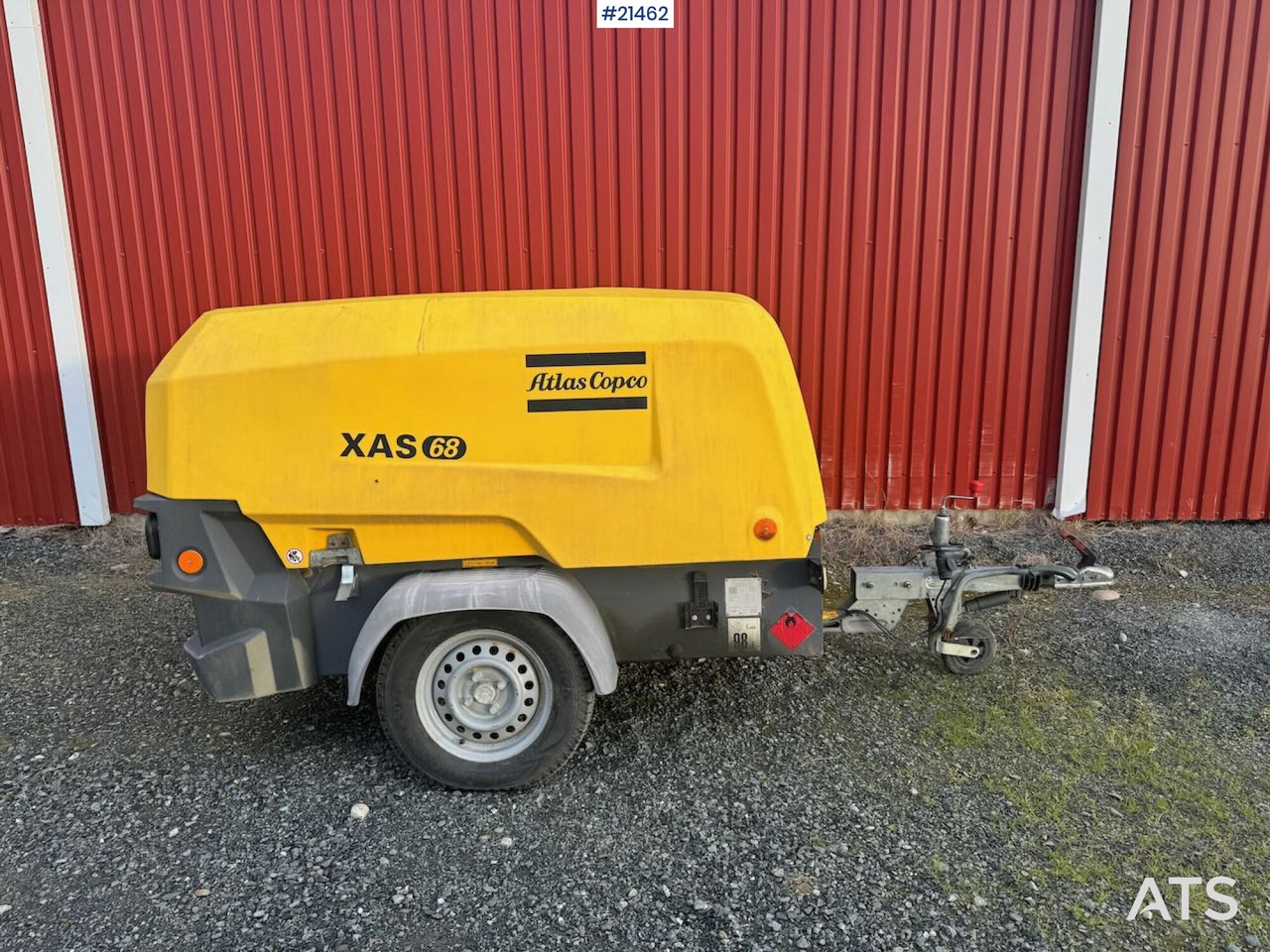 Atlas Copco XAS68 - ضاغط الهواء: صور 1 Atlas Copco XAS68 - ضاغط الهواء: صور 1
