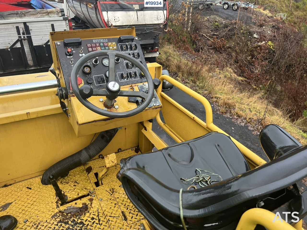 Bitelli midi 2 akslet maskinkjerre m/ kjørebroer - آلة أسفلت: صور 5 Bitelli midi 2 akslet maskinkjerre m/ kjørebroer - آلة أسفلت: صور 5