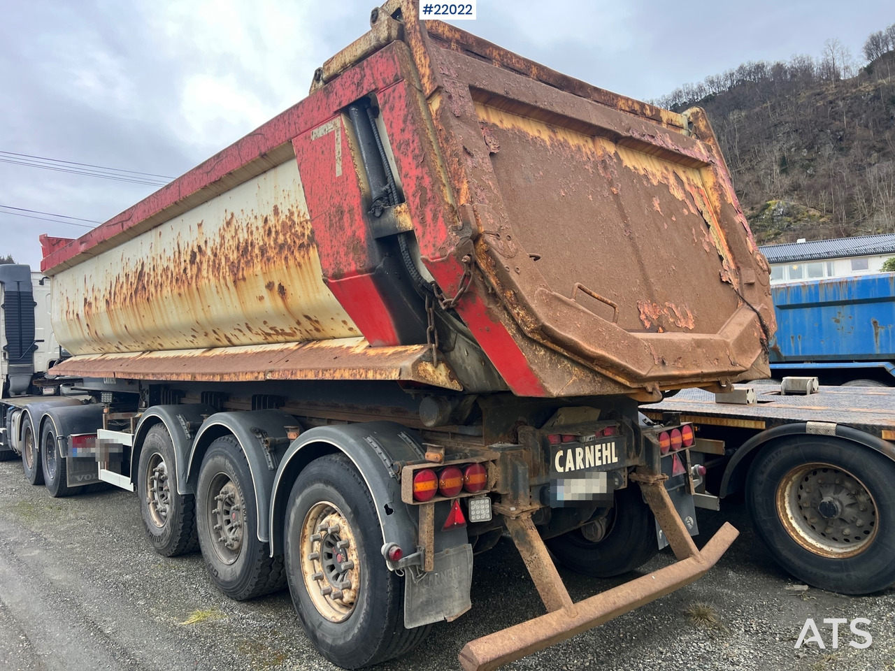 Carnehl 3 aklset tippsemi rep.objekt - قلابة مقطورة: صور 3 Carnehl 3 aklset tippsemi rep.objekt - قلابة مقطورة: صور 3