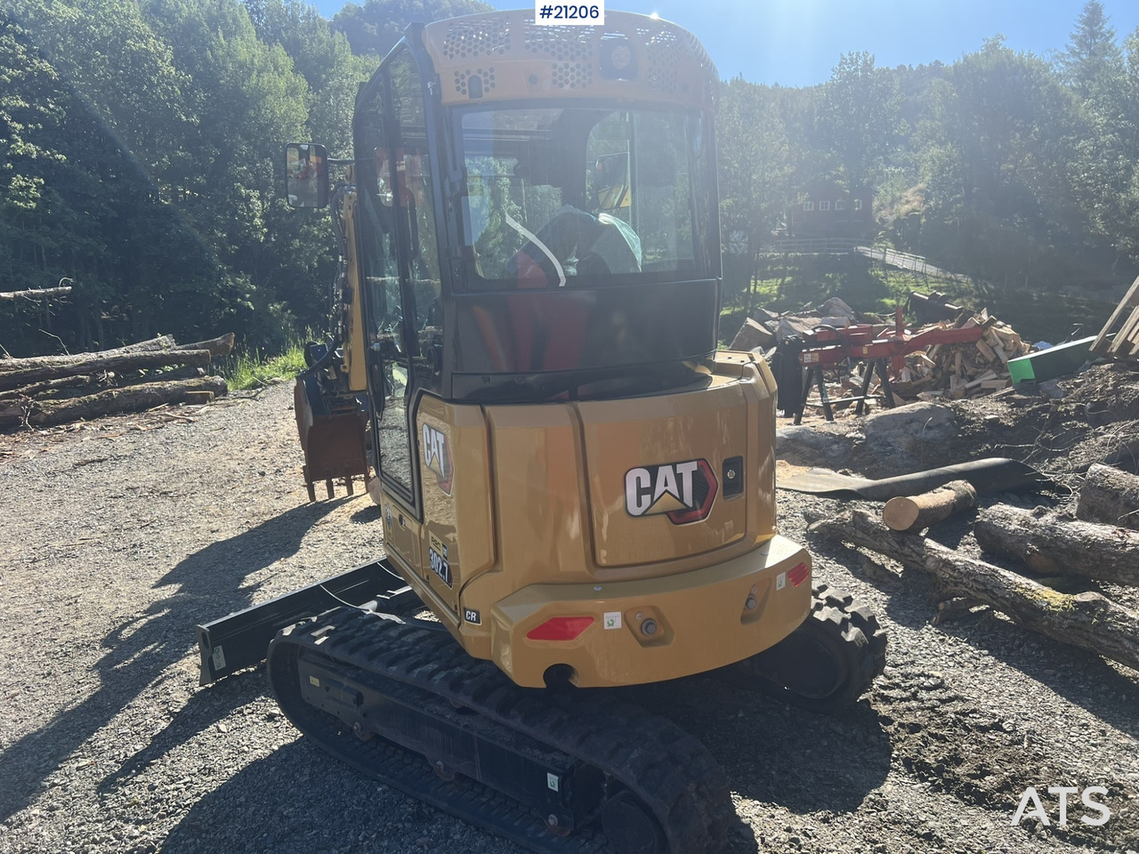 Caterpillar 302.7 CR - حفارة مصغرة: صور 3 Caterpillar 302.7 CR - حفارة مصغرة: صور 3