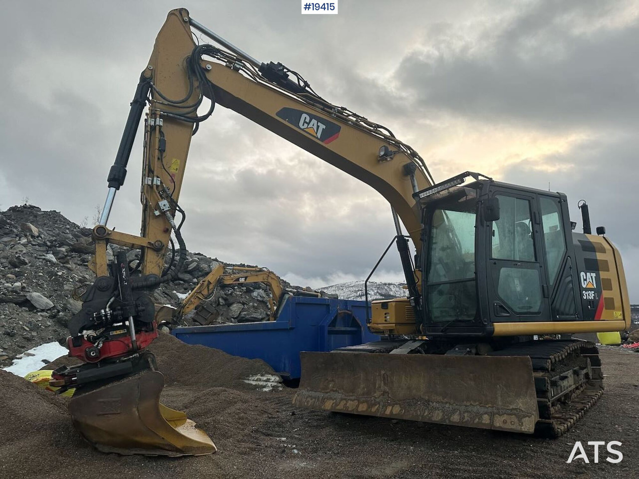 Caterpillar 313FL - حفارة: صور 1 Caterpillar 313FL - حفارة: صور 1