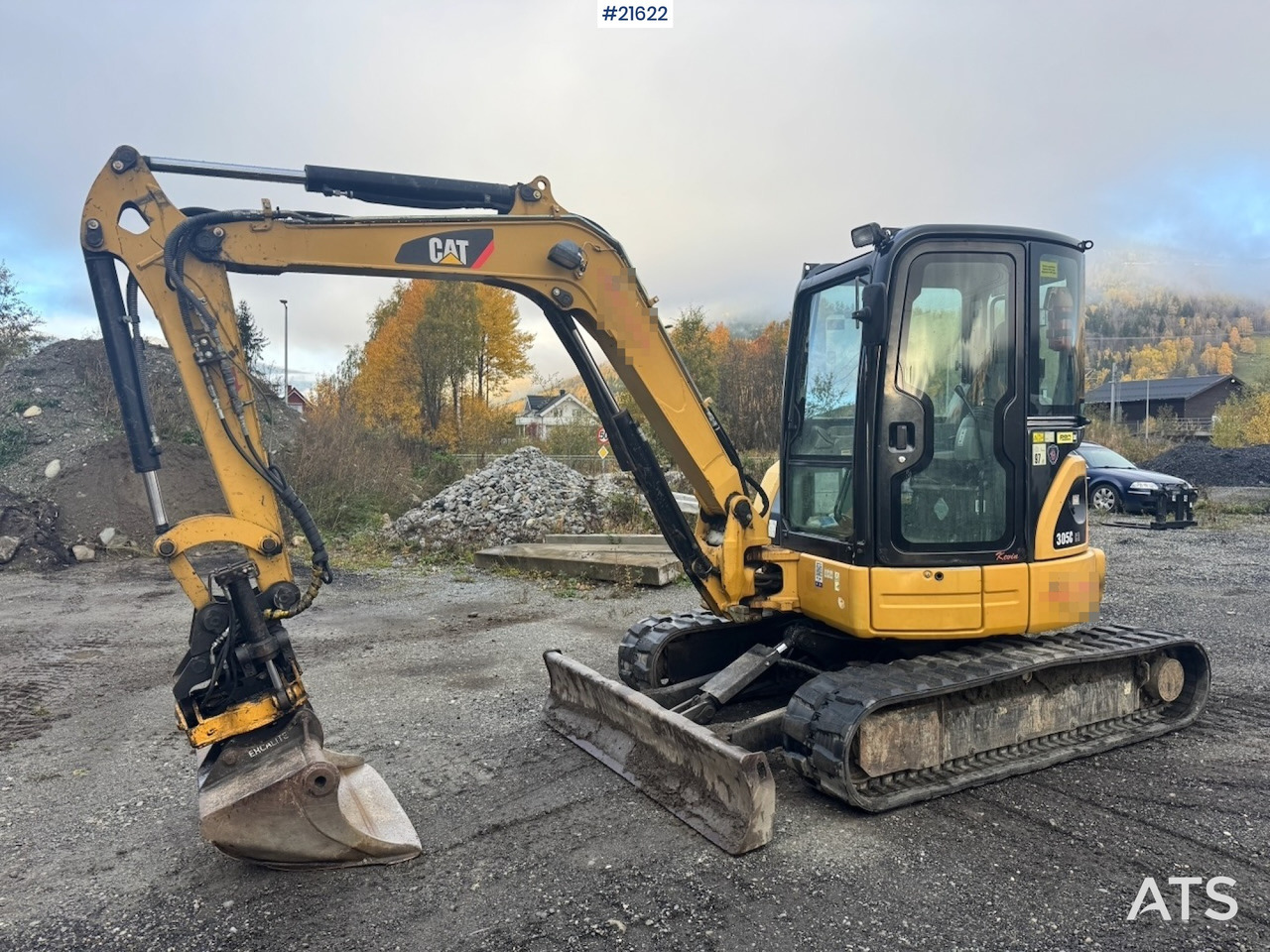 Caterpillar CAT 305C m/ Rototilt og 2 skuffer - حفارات زحافة: صور 2 Caterpillar CAT 305C m/ Rototilt og 2 skuffer - حفارات زحافة: صور 2