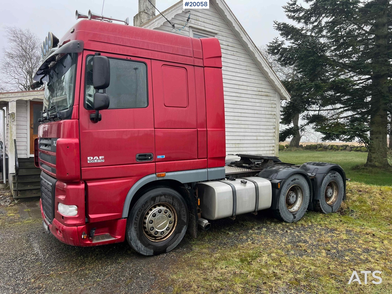 شاحنة جرار DAF XF 105.510: صور 8